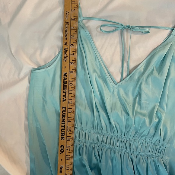 White House Black Market OMBRE MAXI DRESS Size XL - Picture 13 of 17